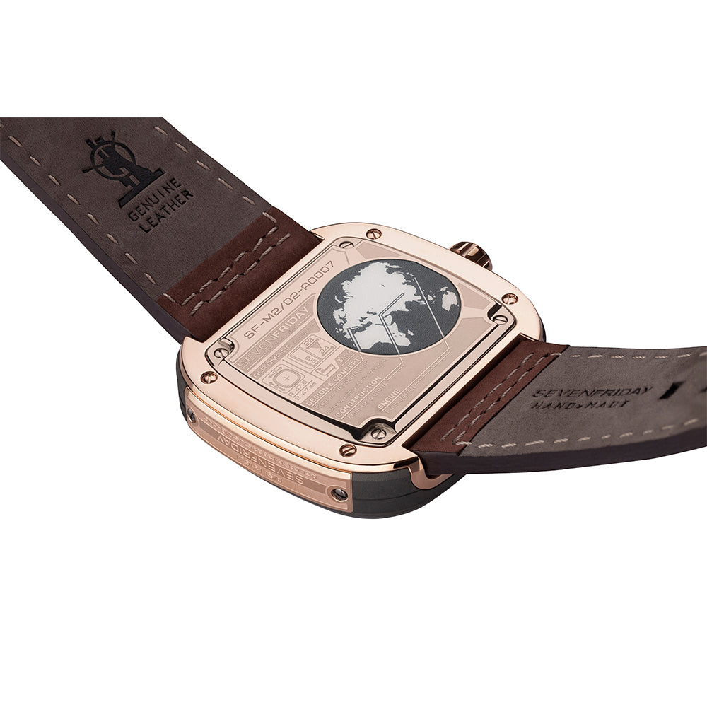 Latest Mens Brown Strap Watch 7 FR